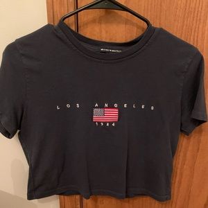 Cropped Brandy Melville Shirt